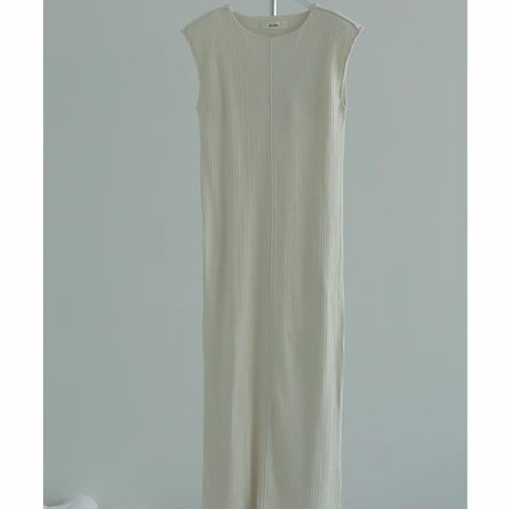 [ànuke 2024 Spring Summer Collection] Cutoff Rib Onepiece 62410310