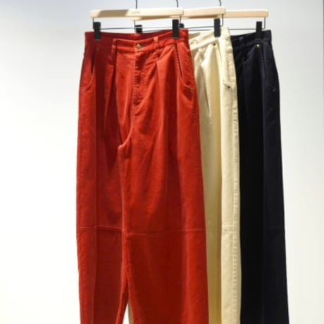 【2024 AUTUMN/WINTER COLLECTION】YENN WASHED CORDUROY PT Y244-31111
