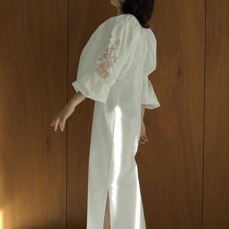 [ànuke 2024 Spring Summer Collection] Cutwork Embroidery Dress 62410304