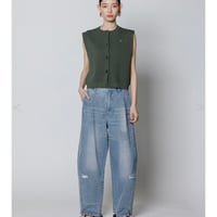 YENN イエン CURVED SEAM DENIM PT Y234-31041