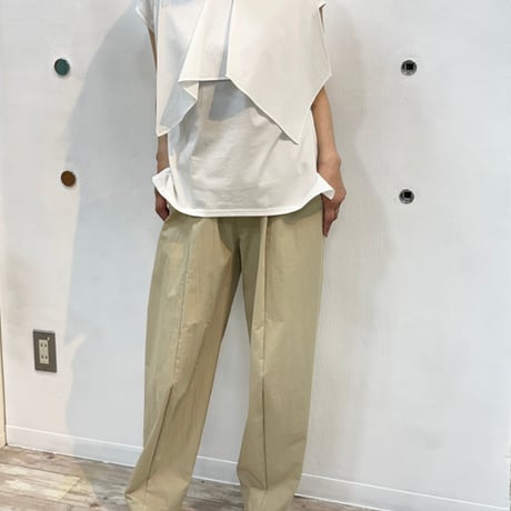 CLOCHE クロシェ ラッフルカットソー 410-85058