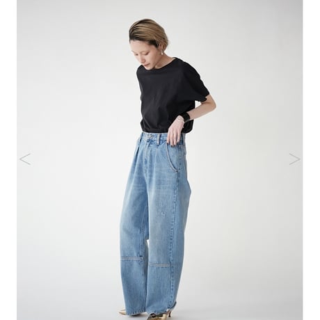 YENN イエン HIGH RISE TUCK WIDE PANTS Y222-31010