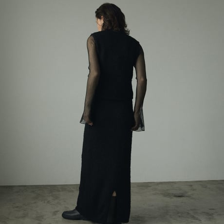 [24’WINTER COLLECTION] ànuke アンヌーク Rib Sheer Knit 62420512