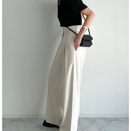 AGAWD アガウド high waist straight pants 2417-221472