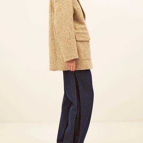 【2024 AUTUMN/WINTER COLLECTION】YENN WOOL TWEED BLAZER Y244-41100