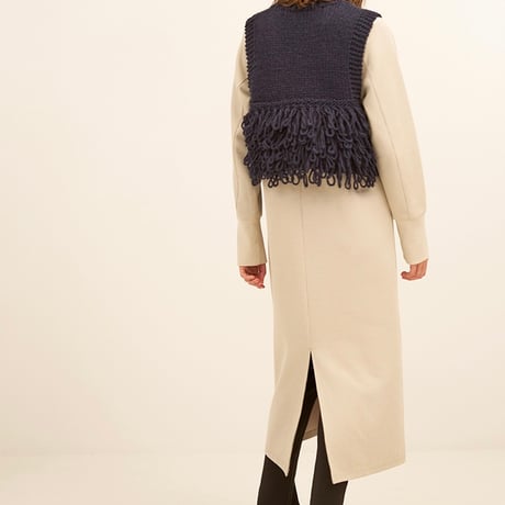 【2024 AUTUMN/WINTER COLLECTION】YENN LOOP HAND KNIT VEST Y244-98110