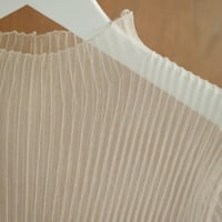 [24’WINTER COLLECTION] ànuke アンヌーク Rib Sheer Knit 62420512