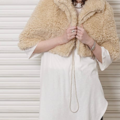 YENN イエン／CURL FUR CAPE / Y243-48074