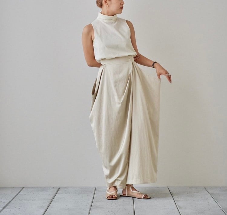 TODAYFUL トゥデイフル Satin Drape Skirt 12410803 | AM TODAYFUL トゥデイフル Satin Drape Skirt 12410803 | AM