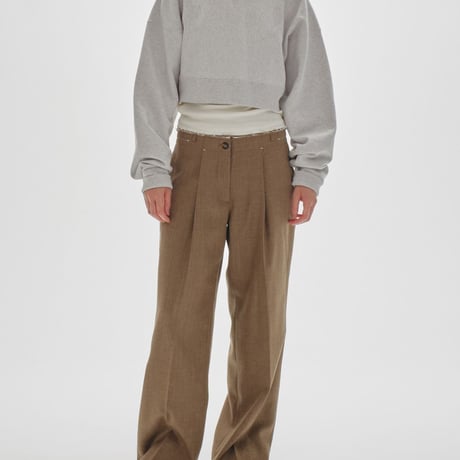 TODAYFUL トゥデイフル Lowwaist Wool Trousers 12420713