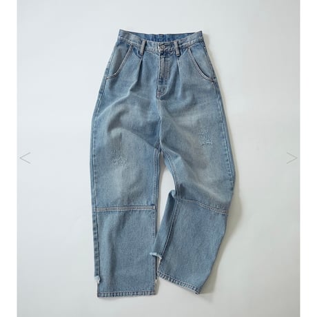 YENN イエン HIGH RISE TUCK WIDE PANTS Y222-31010