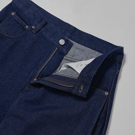 【2024 AUTUMN/WINTER COLLECTION】YENN SIDE PLEATED DENIM Y244-31112