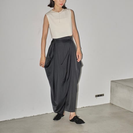 TODAYFUL トゥデイフル Satin Drape Skirt 12410803