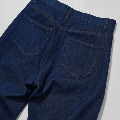 【2024 AUTUMN/WINTER COLLECTION】YENN SIDE PLEATED DENIM Y244-31112