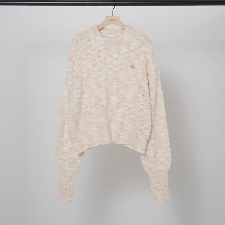 【2024 AUTUMN/WINTER COLLECTION】YENN MIX COLOR SLUB PO Y244-98109