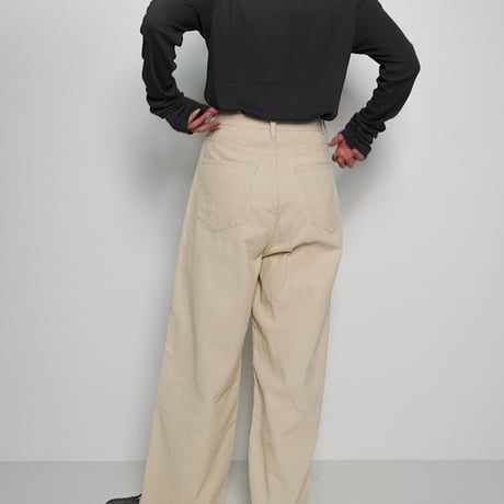 【2024 AUTUMN/WINTER COLLECTION】YENN WASHED CORDUROY PT Y244-31111