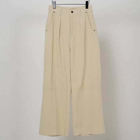 【2024 AUTUMN/WINTER COLLECTION】YENN WASHED CORDUROY PT Y244-31111
