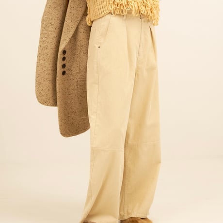 【2024 AUTUMN/WINTER COLLECTION】YENN WASHED CORDUROY PT Y244-31111