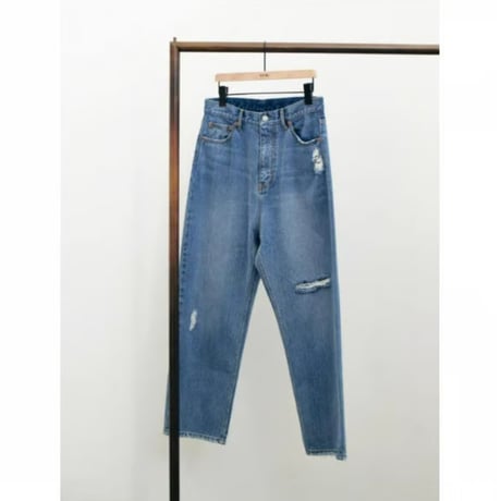 YENN イエン DAMAGED DENIM PANTS Y231-31013QU