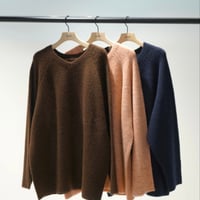 【2024 AUTUMN/WINTER COLLECTION】YENN ALPACA MIX SWEATER Y244-91108