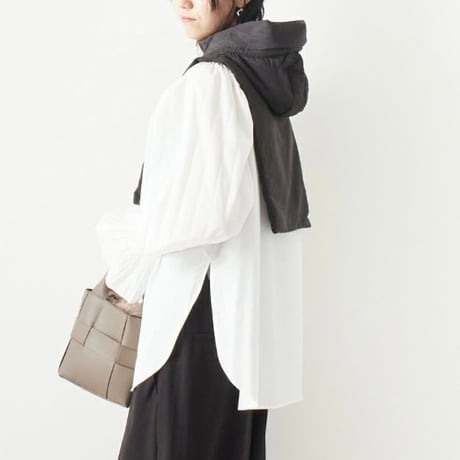 CHIGNON シニヨン 中綿フードカラー  4734-041MK