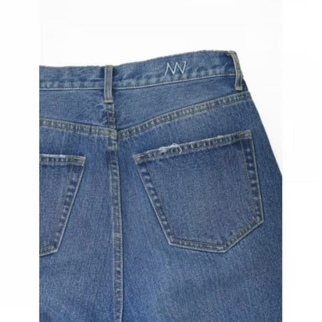 YENN イエン DAMAGED DENIM PANTS Y231-31013QU