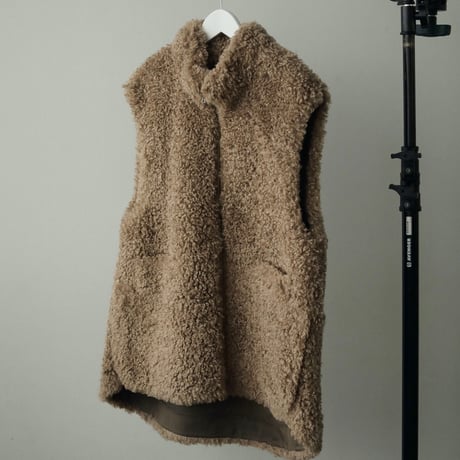 [24’WINTER COLLECTION] ànuke アンヌーク Eco Fur Vest 62420102