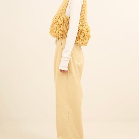 【2024 AUTUMN/WINTER COLLECTION】YENN LOOP HAND KNIT VEST Y244-98110
