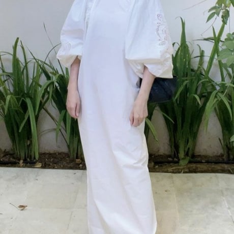 [ànuke 2024 Spring Summer Collection] Cutwork Embroidery Dress 62410304