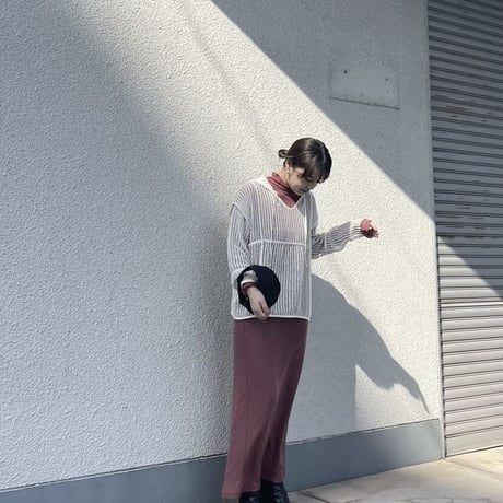 AGAWD アガウド Sheer Turtle Onepiece シアータートルワンピース〈2301-440790〉