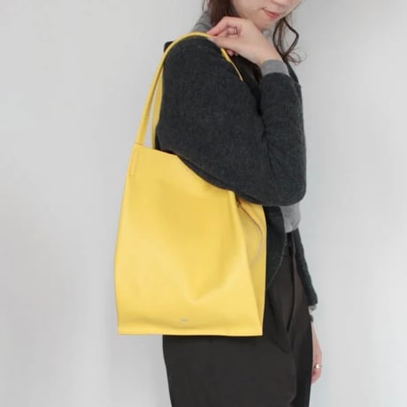 【blancle JAPAN】S.LEATHER SIDEZIP TACK TOTE bc1180