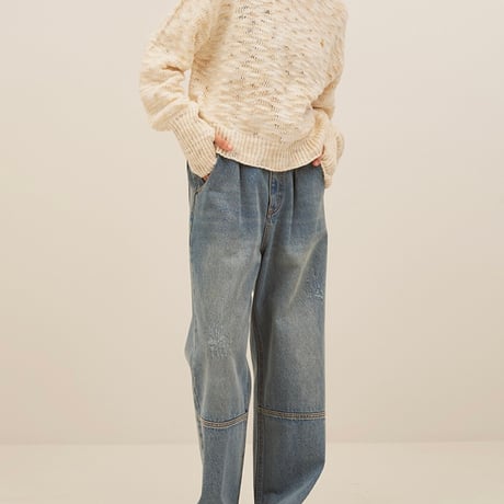 【2024 AUTUMN/WINTER COLLECTION】YENN MIX COLOR SLUB PO Y244-98109