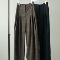 [24’WINTER COLLECTION] ànuke アンヌーク 3tuck Wide Pants 62420715