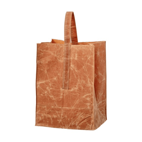GROCERY BAG WITH HANDLE 〈LARGE/BROWN〉