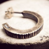 シンプルイズベスト手作りハンドメイドシルバーピアス④