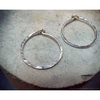 ペア シルバー925製フープピアス 直径約14ｍｍ 小さいタイプ