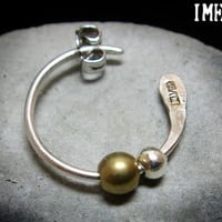 ペア★手作りハンドメイドシルバーピアス⑥