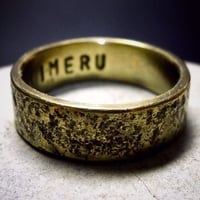 シルバー925製３本セットアイヌ語メッセージリング シルバー925製3本セットアイヌ語メッセージリング | IMERU