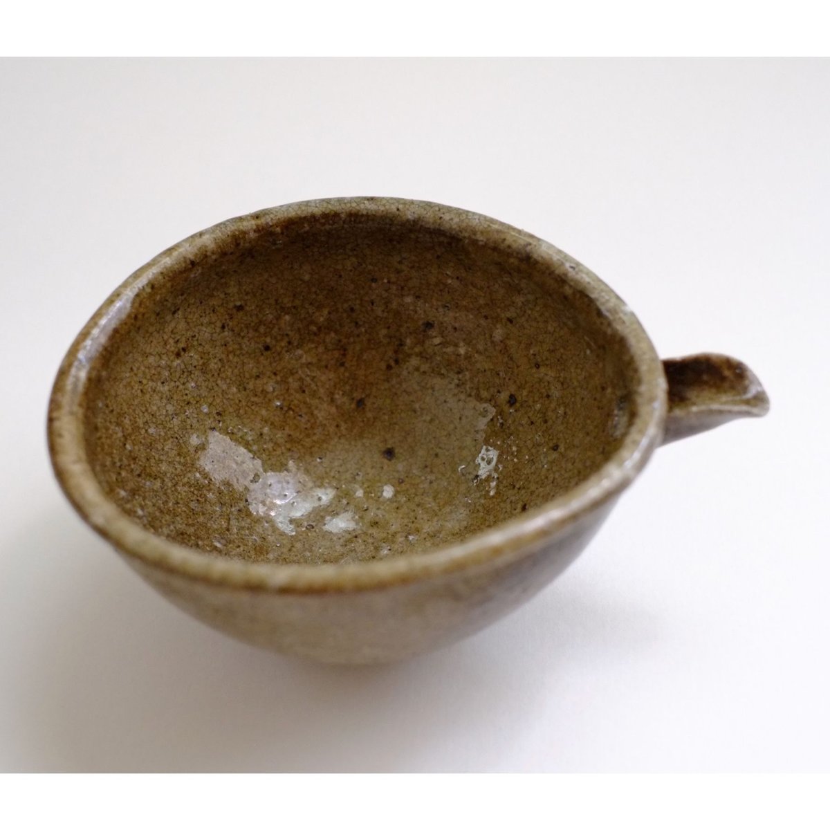平安　釉　鉢　片口　丘作 灰釉 片口鉢 035 | 桃居 online 展覧会