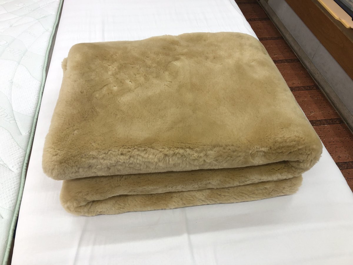 マスダ製 ムートンシーツ 毛長25mm （ダブルサイズ） | （有）野田ふとん店