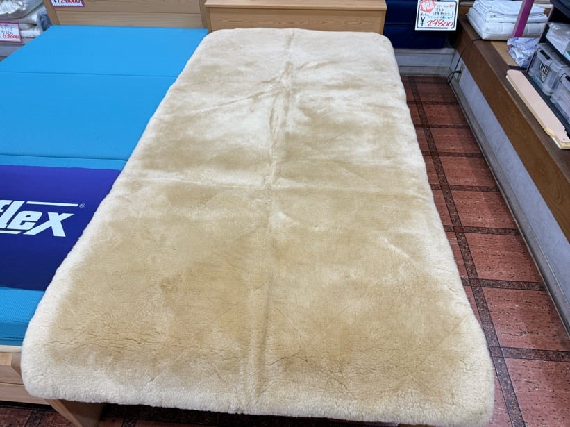 マスダ製 ムートンシーツ 毛長25mm （シングルサイズ） | （有）野田