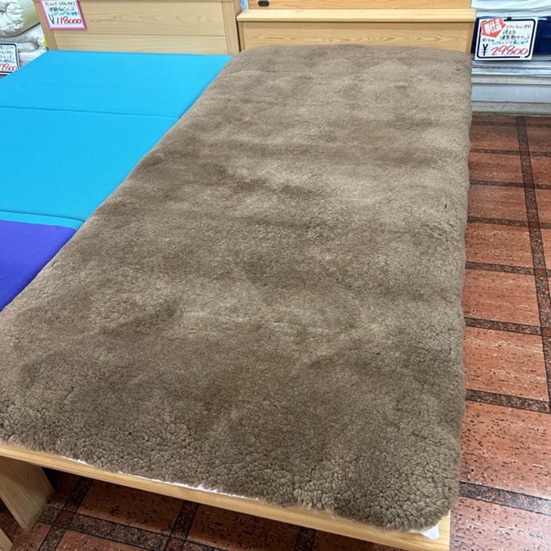 長毛　セミダブル　ムートンシーツ 610-31>日本製 ムートンシーツ ダブル 140×200cm 羊毛皮