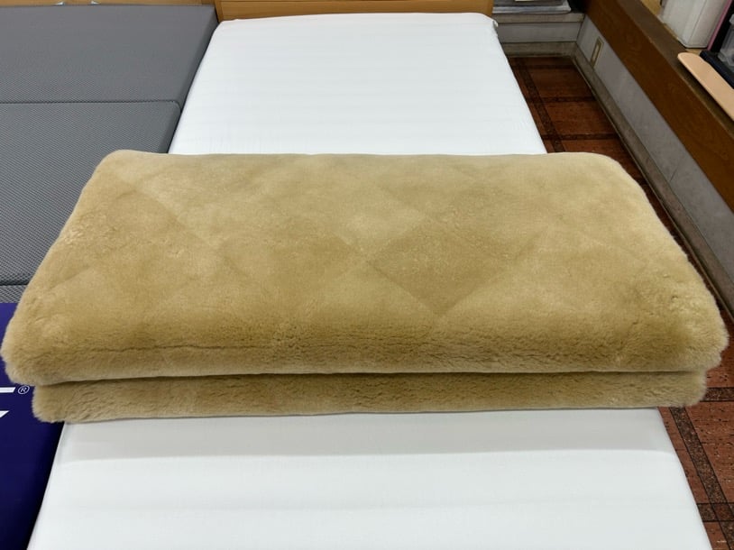 当店オリジナル 高級ムートンシーツ（毛長25mm） セミダブルサイズ