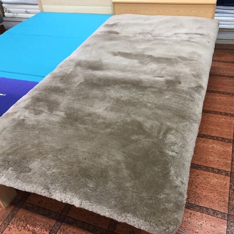 山甚物産ジンペット最高ランク超高密度ムートンシーツ　毛長35mm日本製未使用新品 fit=scale-down,w=1200