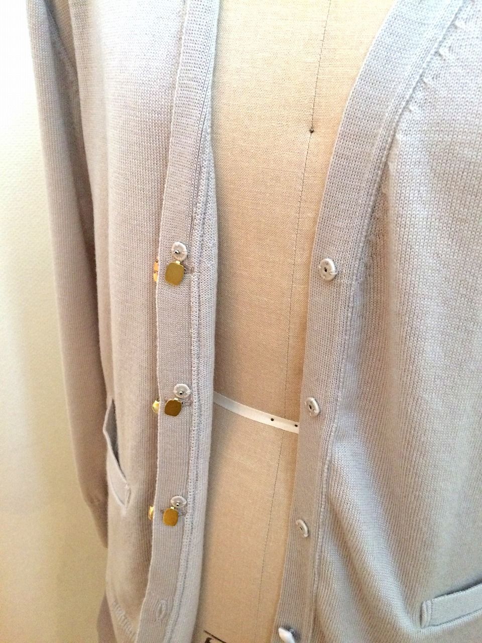 tulle bijou Cardigan greige | プリディア公式通販サイト｜Prid