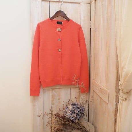 新品未使用　pridia プリディア　ビジューカーディガン tulle bijou Cardigan greige | プリディア公式通販サイト｜Prid