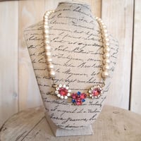 cotton pearl bijoux necklace petite 33⑦