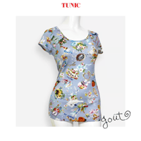 TUNIC【50強撚フライス・フレンチシャツ ハピネスドリーム】C