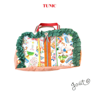 TUNIC【タフタ転写プリント エスパーニャバケーション ランジュバッグ】 IV