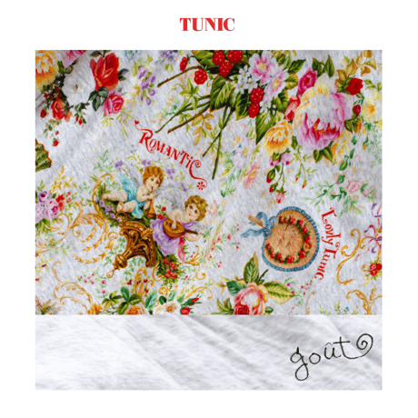 TUNIC【40接結・ローズエンジェル トレーナーパジャマ】 BL・GY